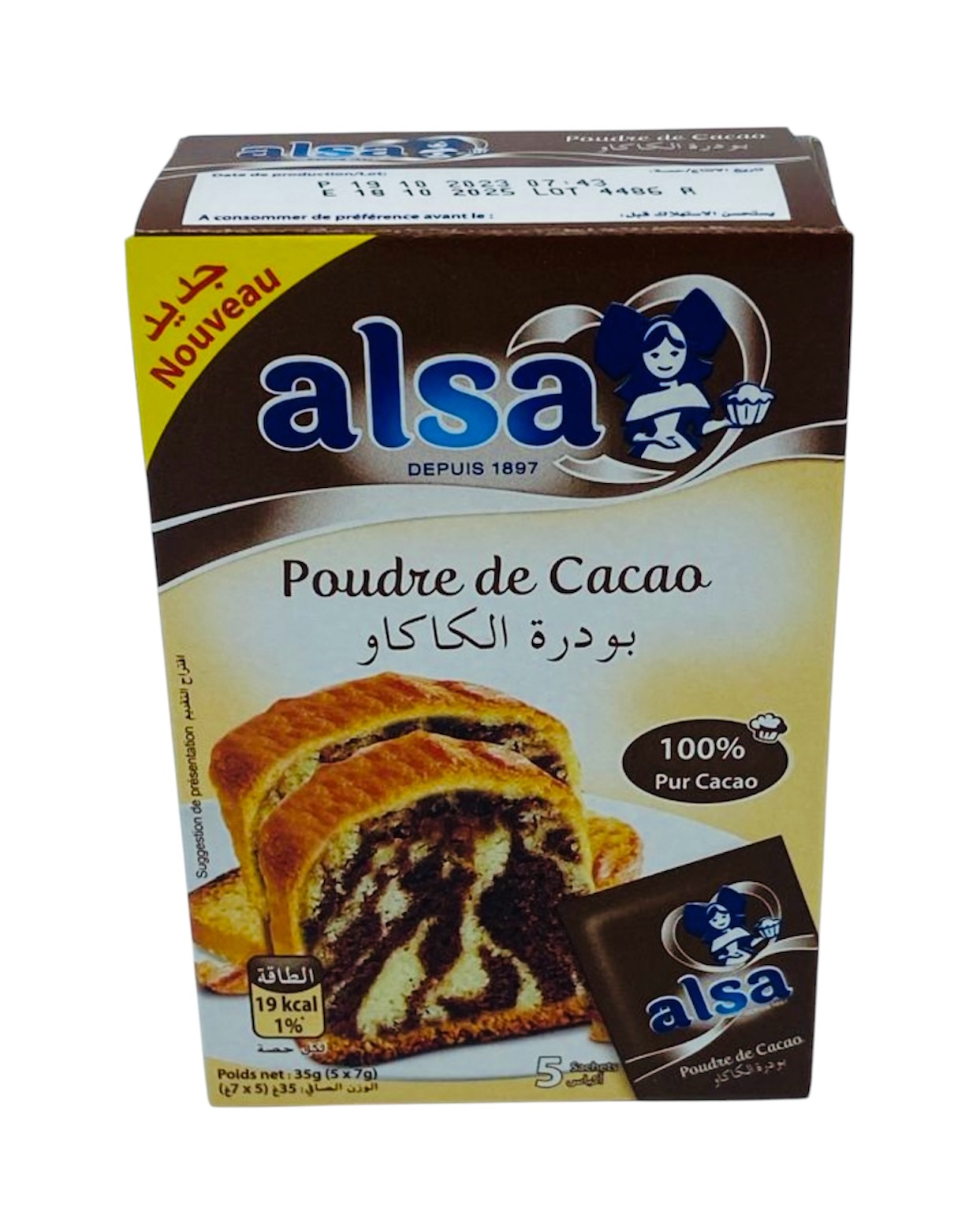 Alsa Cacao Pouder35 g x 56