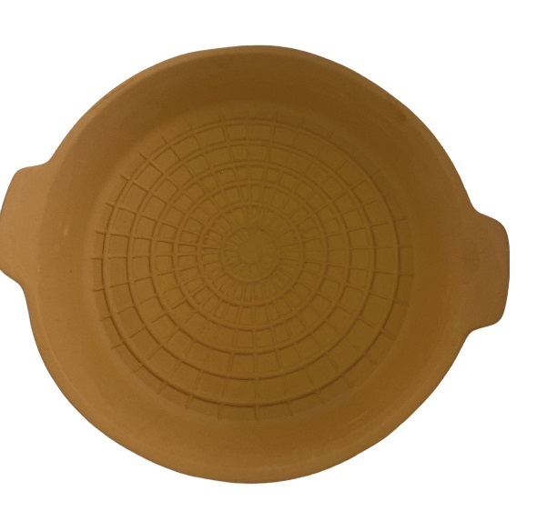 Algerian Clay Tajine Matlouaa 12'' (30cm)x10