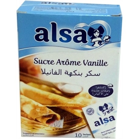 ALSA Vanilla Sugar ( 7.5gx14)X4