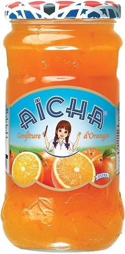 Aicha Orange Jam (430g/15OZ x 6) 37clx6