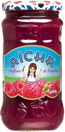 Aicha Raspberry Jam (430g/15OZ x 6) 37clx6