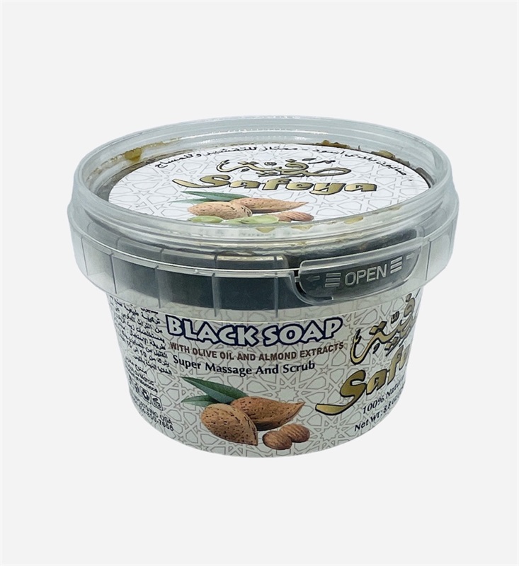 Black Soap Moroccan Almond 250gx36