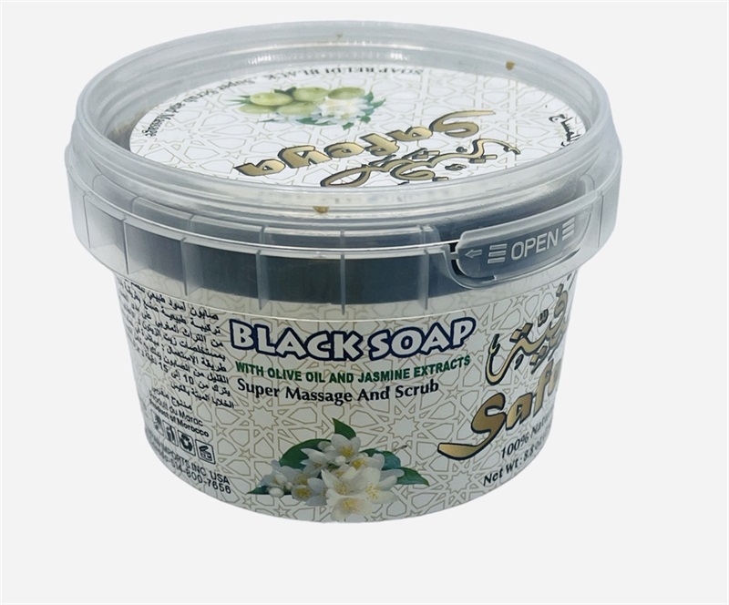 Black Soap Moroccan Jasmin 250gx36