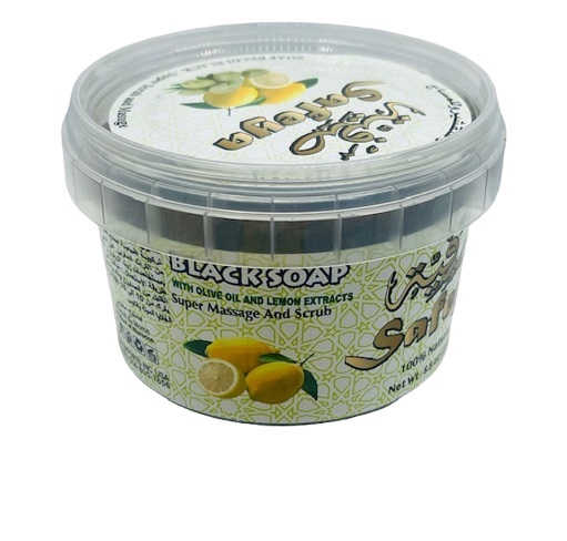Black Soap Moroccan Lemon 250gx36