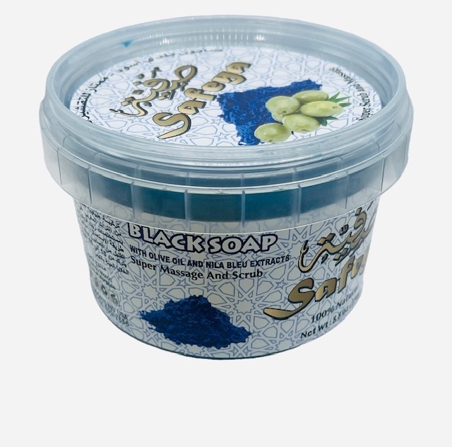 Black Soap Moroccan Nila Blue 250gx36