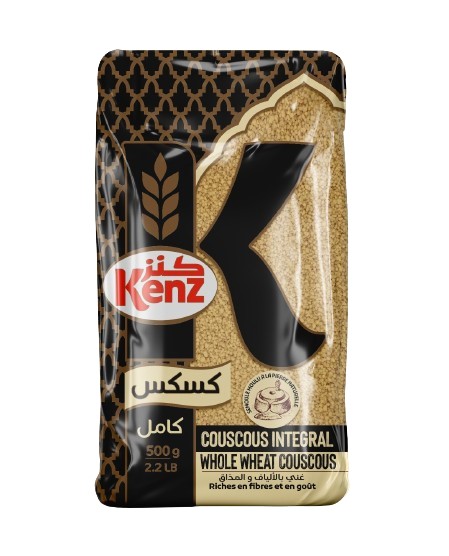Couscous Kenz Wholewheat 1Kgx12