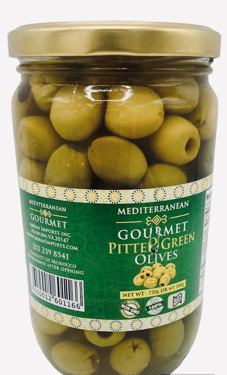 Med Gourmet Pitted Olives 720 g x 12