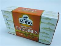 Mario Sardine in Spicy Vegetable Oil 125gx50